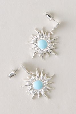 Sunflower Stone Earrings