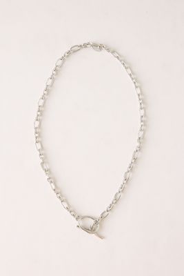 Water-Resistant T-Bar Chain Necklace