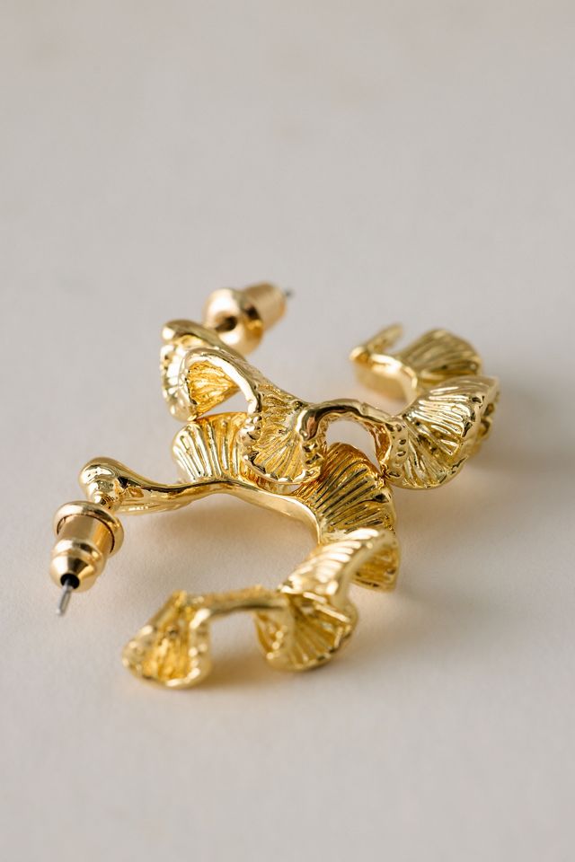 Squiggle Hoop Earrings #1