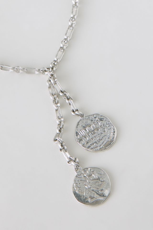 Collana a Y con Catena e Moneta #1