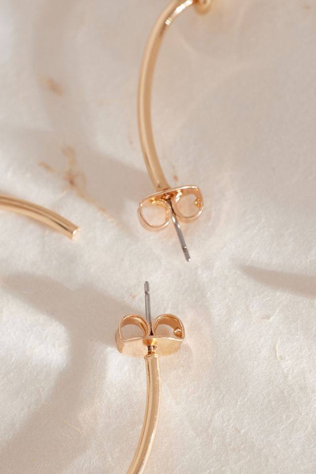 Large Knot Hoop Earrings #2