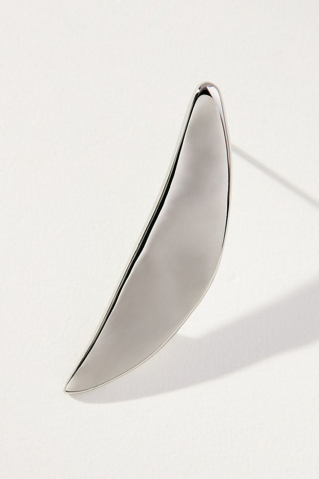 Boucles d'oreilles clous demi-lune #1