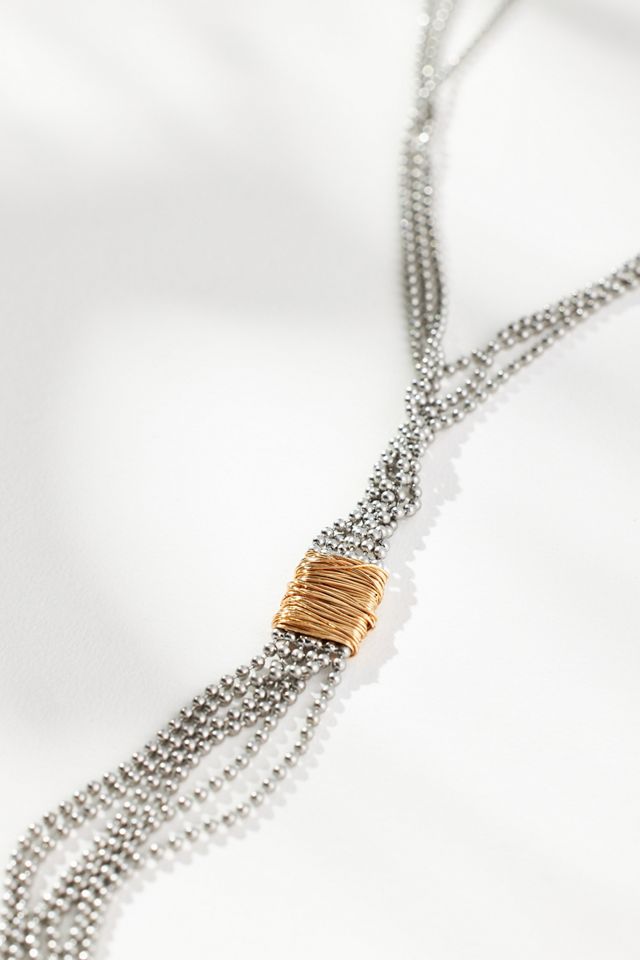 Thin Tassel Necklace #1