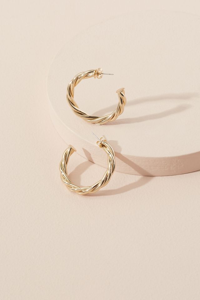 Twisted Rope Hoops | Anthropologie UK