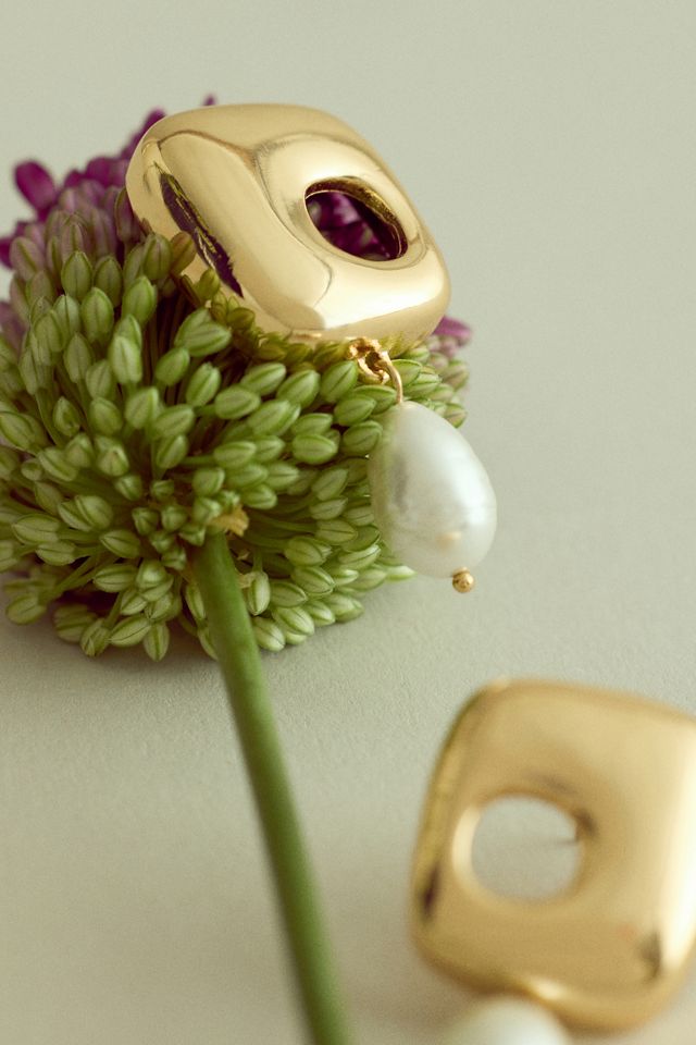 Pearl Drop Earrings #3