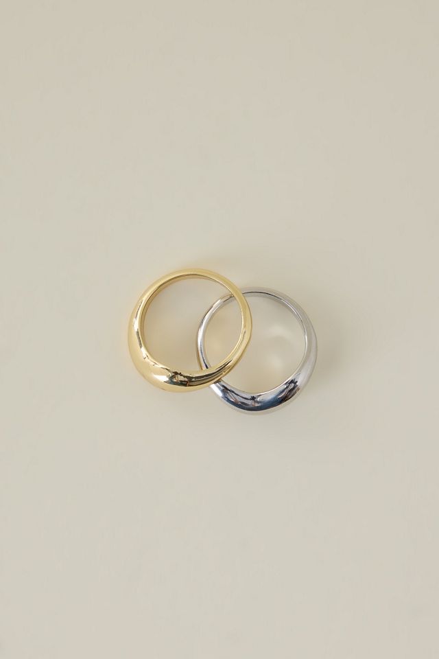 Mixed Metal Ring Set #2
