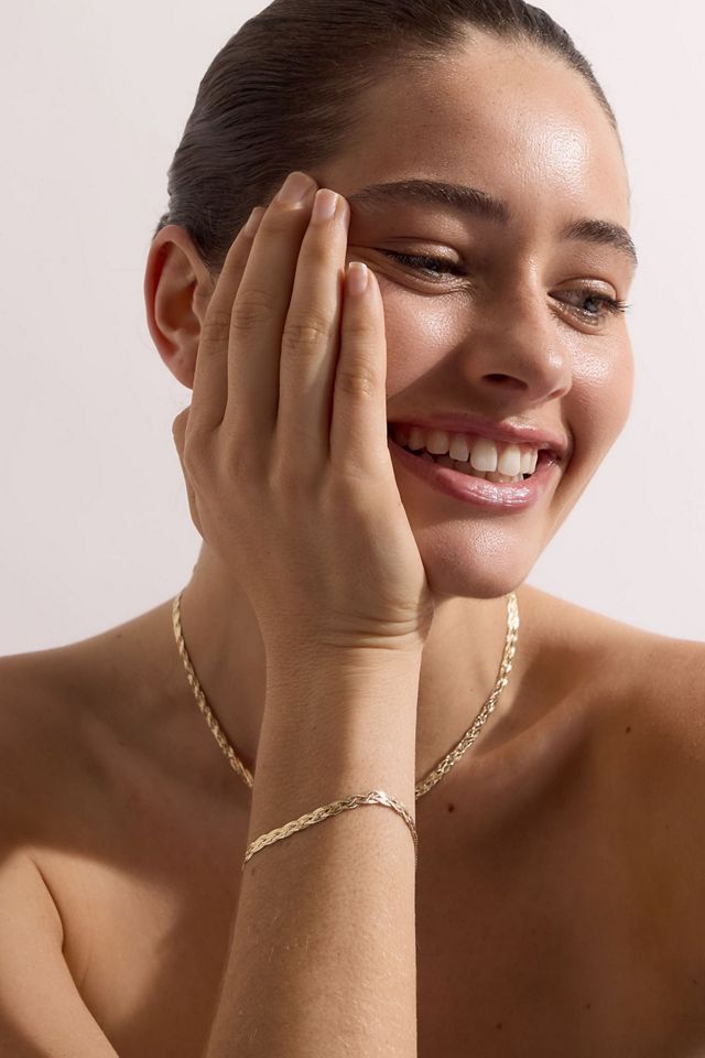 Carrie Elizabeth Diamond Cut Braid Chain Bracelet #3