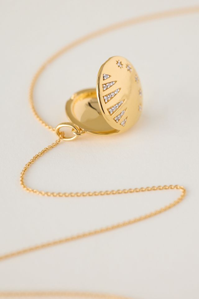 Carrie Elizabeth Shooting Star Diamond Locket #2
