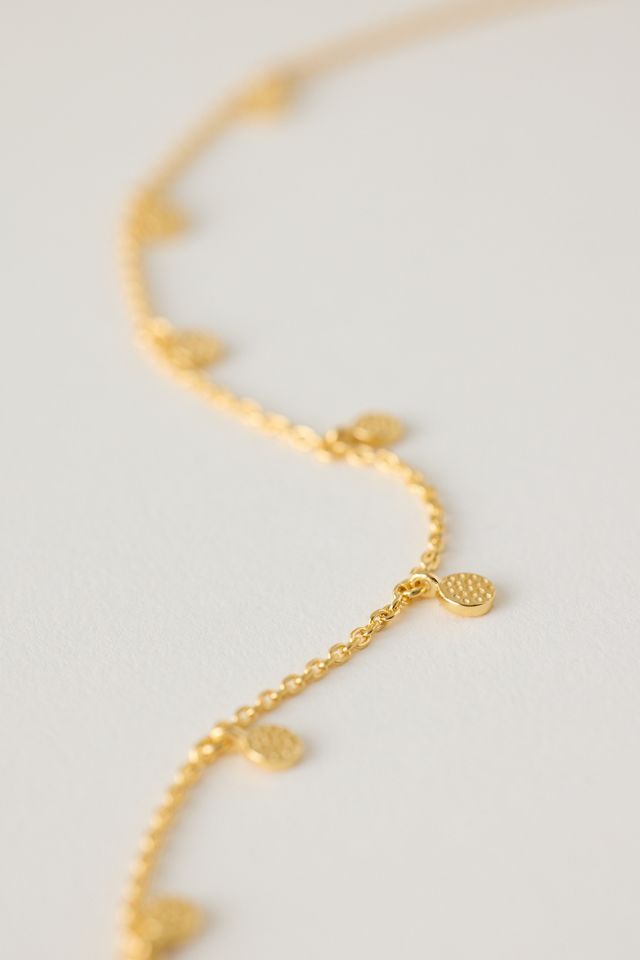Carrie Elizabeth Mini Hanging Coin Necklace #1