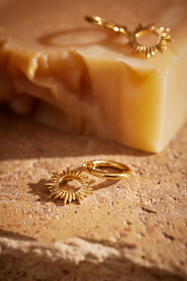 Rachel Jackson Sun Drop Hoop Earrings #1