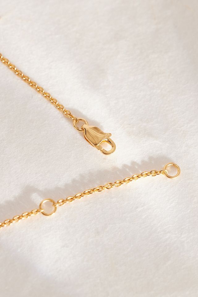 Rachel Jackson Gold-Plated Untamed Deco Hearts Charm Necklace #2