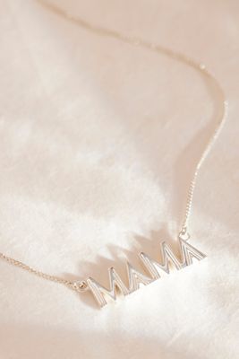 Collana Rachel Jackson Silver Art Deco Mama