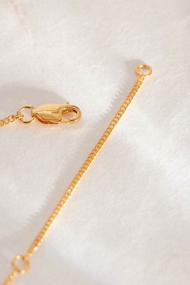 Rachel Jackson Gold-Plated Initial Monogram Pendant Necklace #2