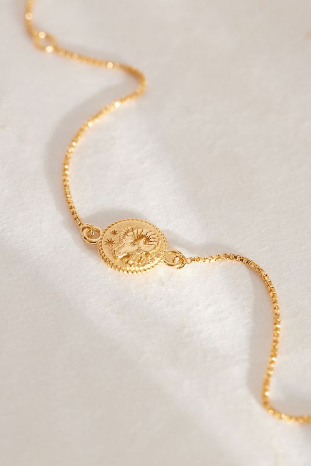 Rachel Jackson Gold-Plated Zodiac Mini Art Coin Bracelet #1
