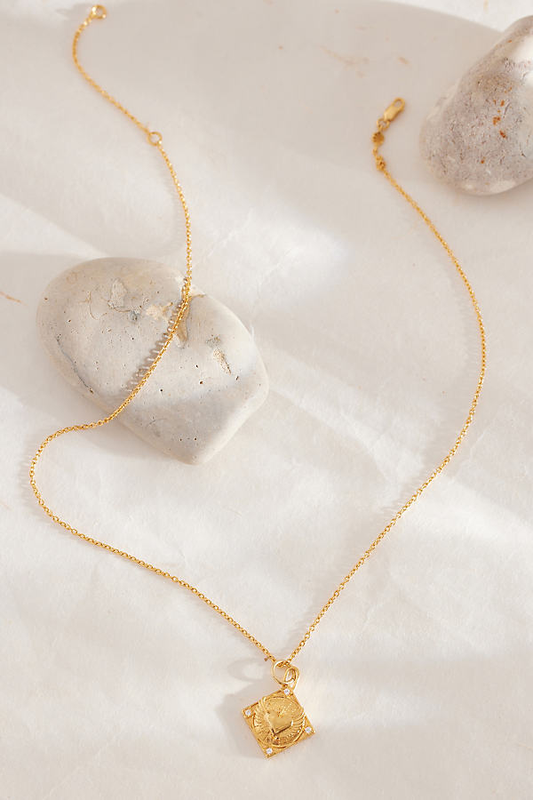 Rachel Jackson Gold-Plated Token of Love Pendant Necklace