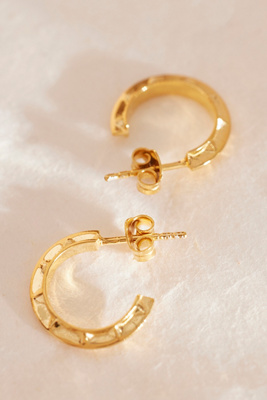 Rachel Jackson Mini Arrow Spike Hoop Earrings