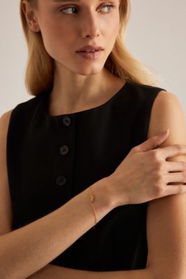 Pulsera Rachel Jackson Bañada en Oro Sol Naciente