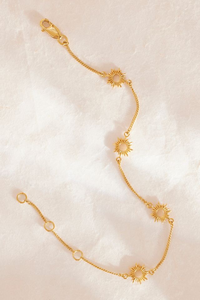 Pulsera Mini Eternal Sun de Oro Chapado Rachel Jackson #2