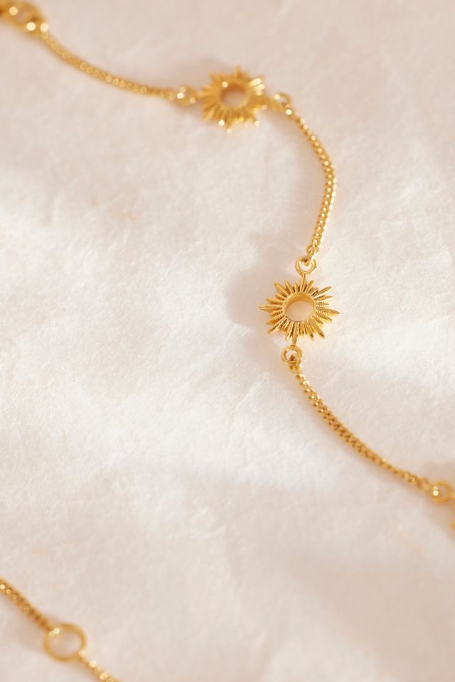 Pulsera Mini Eternal Sun de Oro Chapado Rachel Jackson #3