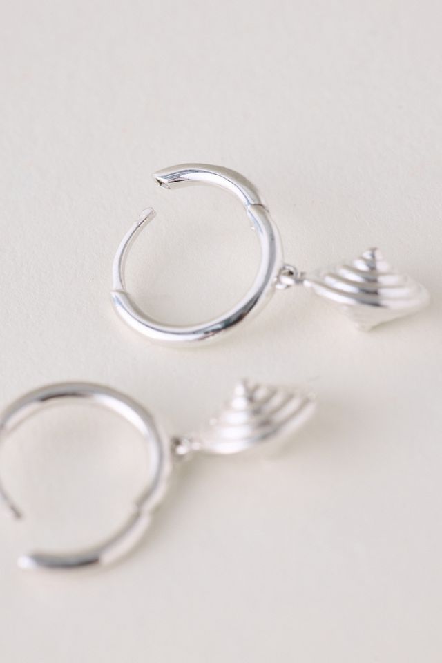 Aretes Huggie de Cono Evolve de Plata de Ley Rachel Jackson #1