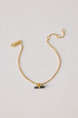 Rachel Jackson Aventurin Disco T-Bar Kettenarmband