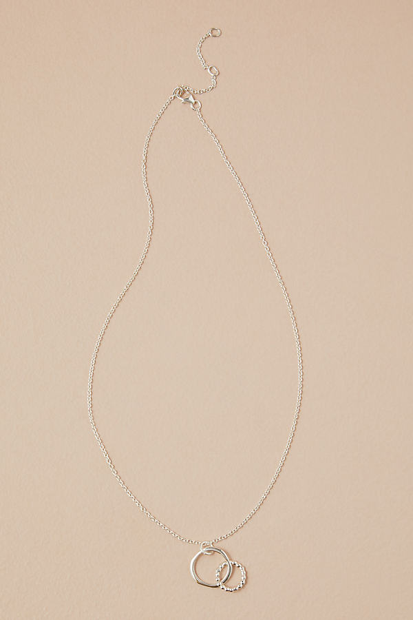Premium Olive Silver Pendant Necklace