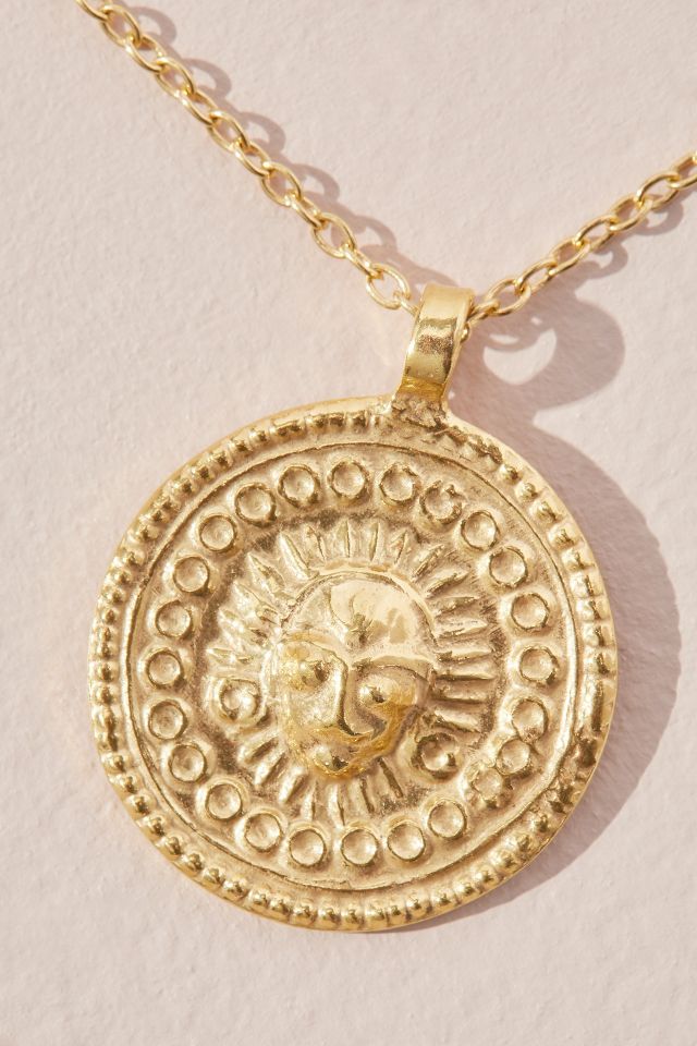 Goddess Charms Sun God-Charm Necklace | Anthropologie UK