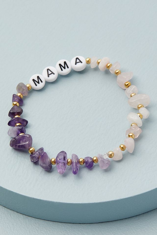 Crystal Bisous Mama Bracelet