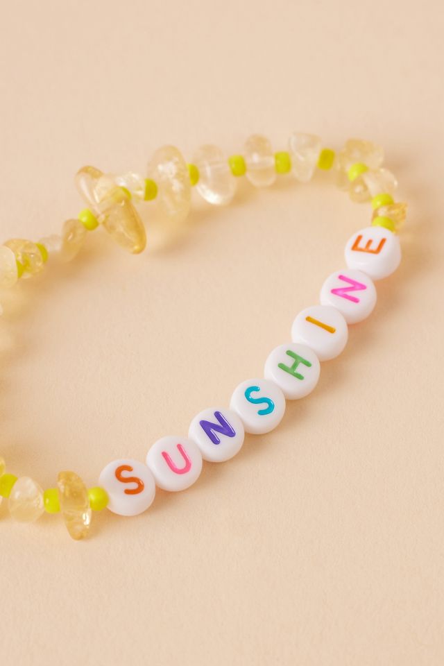 Crystal Bisous Sunshine Bead Bracelet #4
