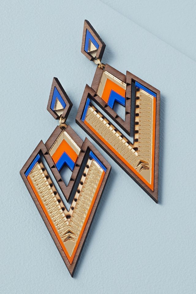 Chalk House Derin Earrings Anthropologie UK