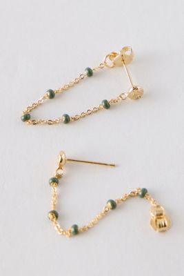 ENAMEL Copenhagen Lola Chain Drop Earrings