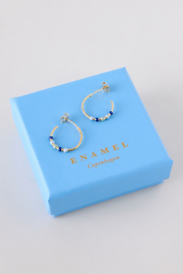 Aretes de Aro Grandes Lola de ENAMEL Copenhagen #1