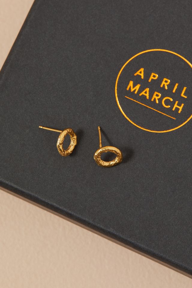 April March Gaia Stud Earrings Anthropologie UK
