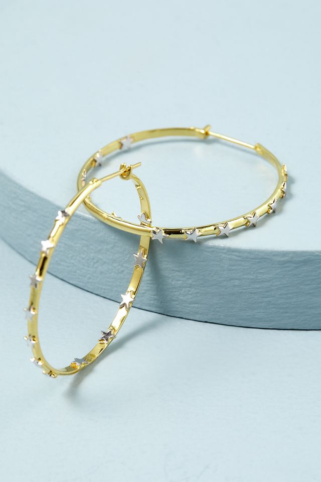 Tada & Toy Cosmic Star Hoop Earrings #1