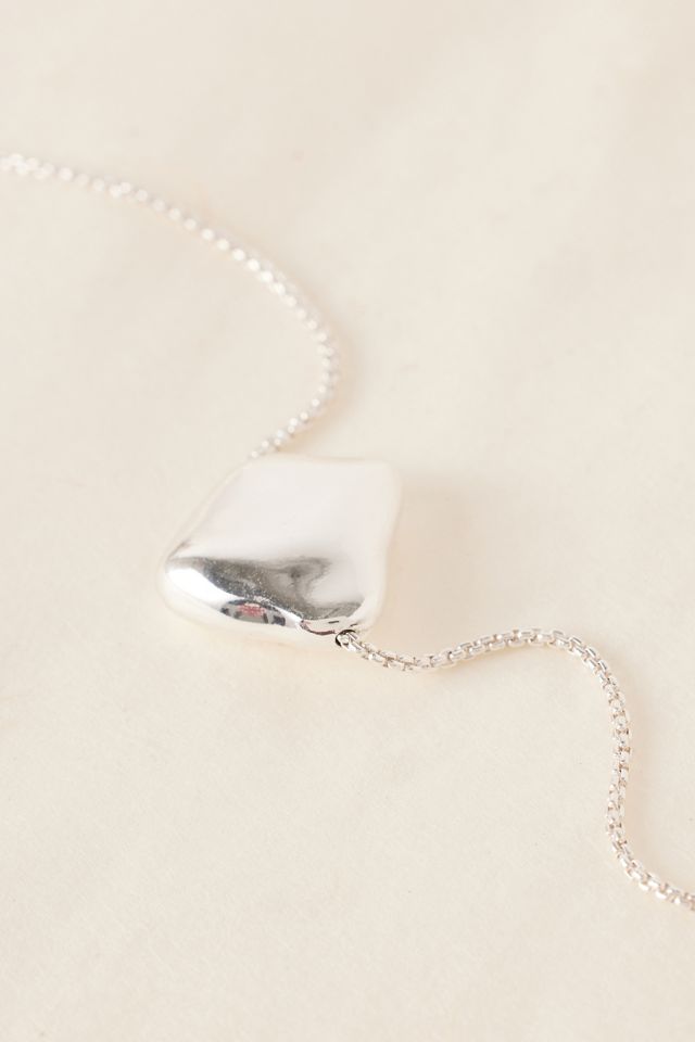 Molten Pendant Chain Necklace #2