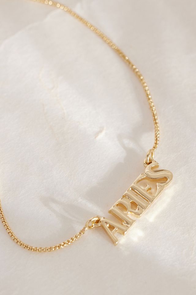 Collier Mot Zodiaque #1