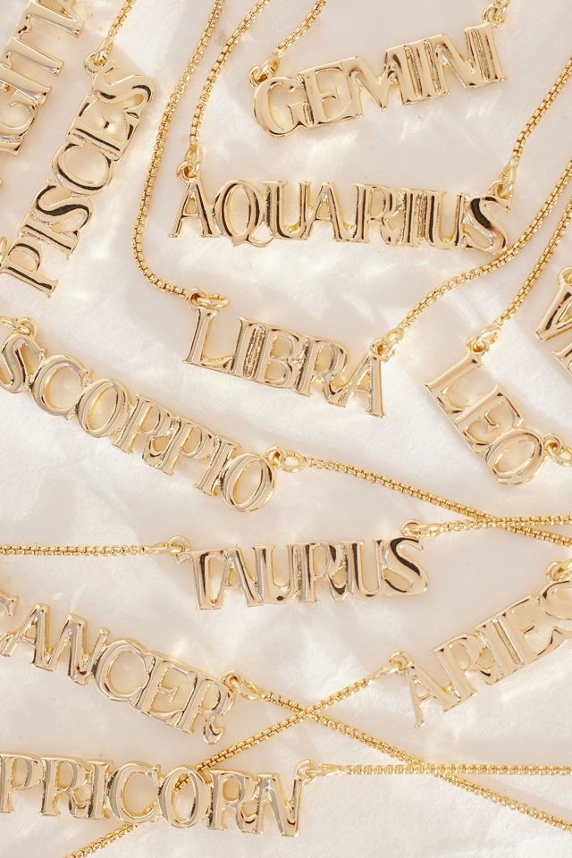 Collier Mot Zodiaque #3
