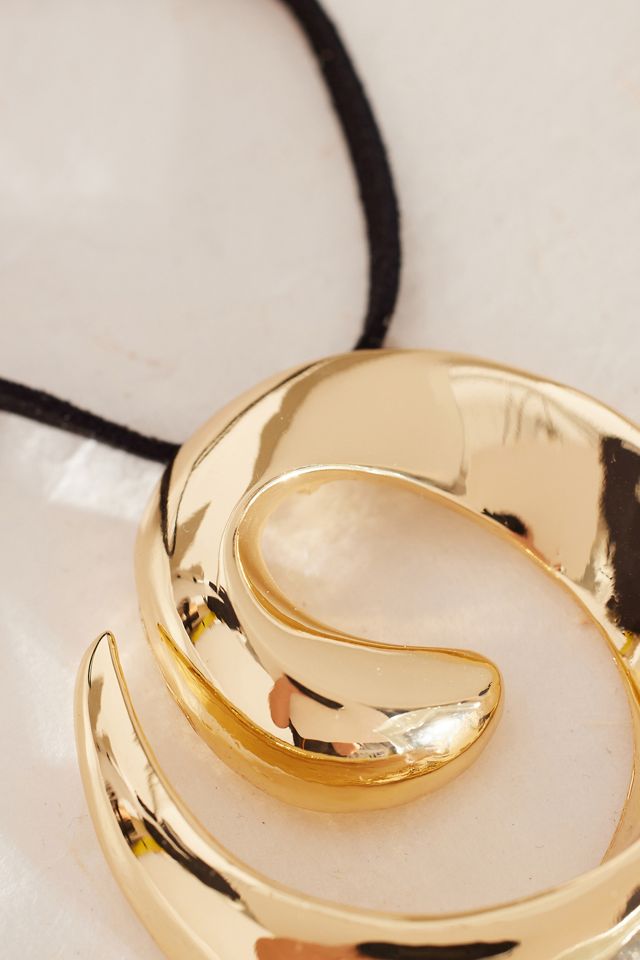 Spiral Pendant Necklace #1