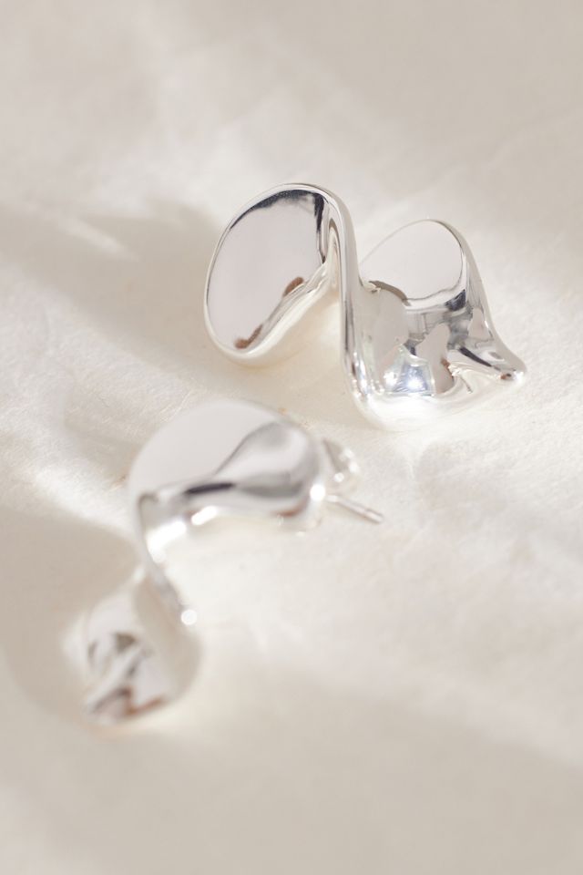 Aretes Colgantes de Giro Suave #2