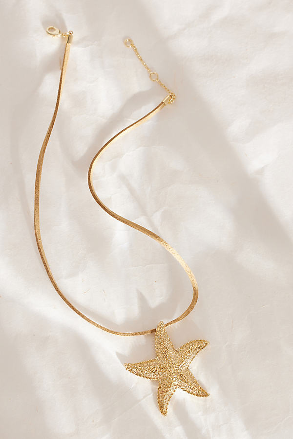 Starfish Cord Necklace