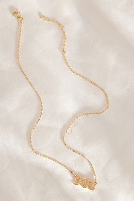 ANTHROPOLOGIE BIRTH YEAR NECKLACE 