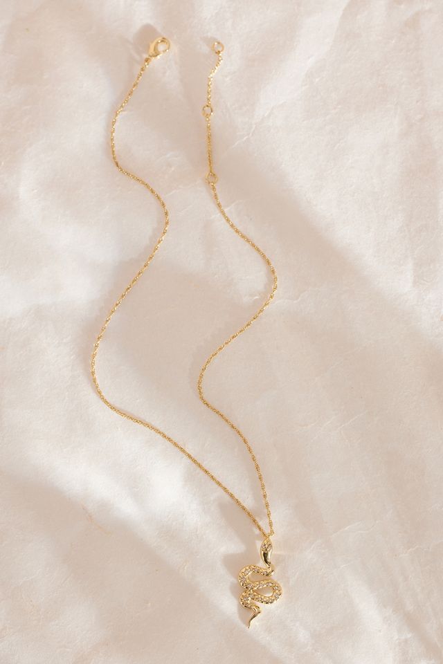 Collana con Ciondolo a Serpente #2