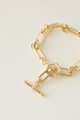 Bracelet T-Bar à Grosse Chaîne en , chez - Anthropologie - Modalova