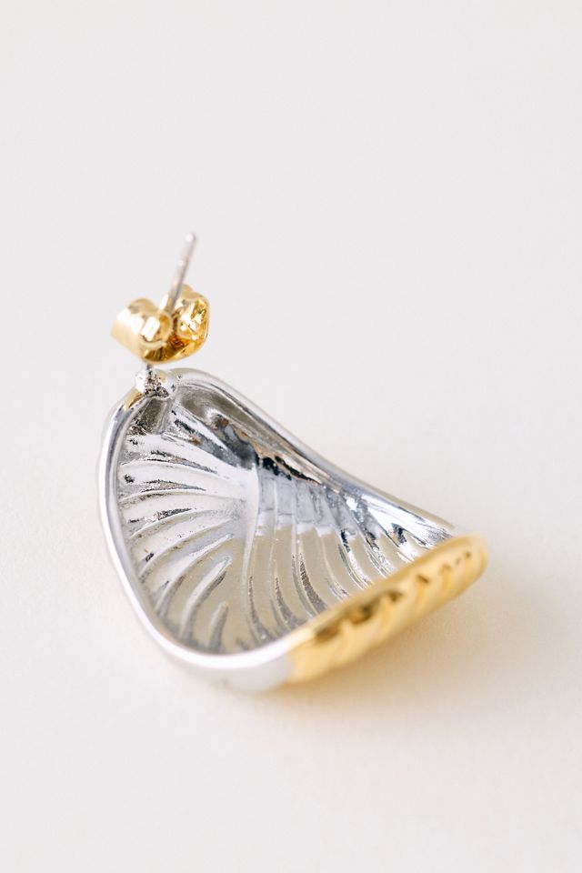 Aretes Grandes de Poste de Metal Mezclado #1