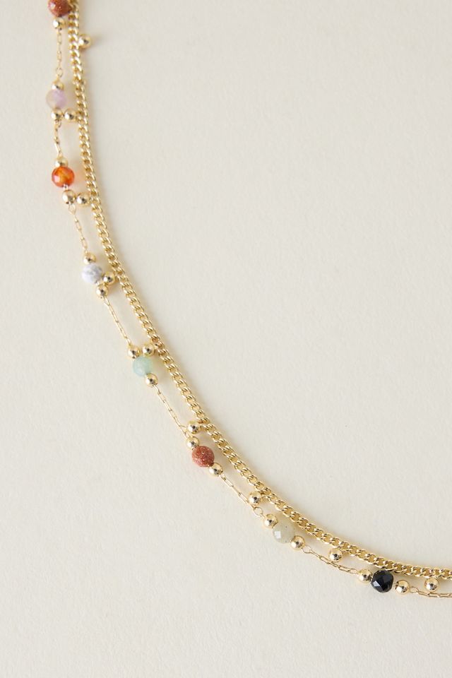Zartes Perlenketten-Collier #2