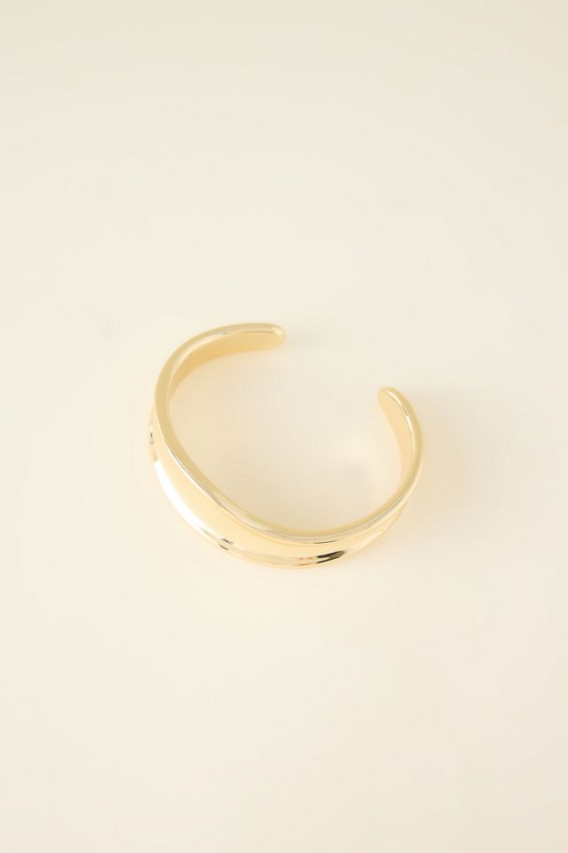 Hammered Cuff Bracelet #1