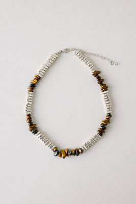 Mixed Tiger's Eye Beaded Necklace