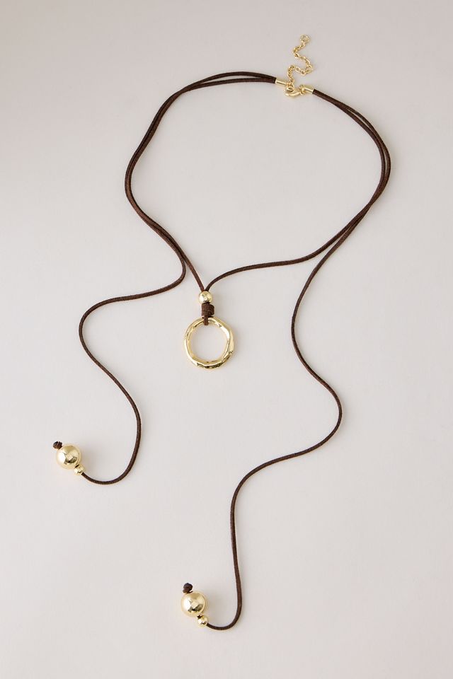 Collana a Y con Cordoncino #1