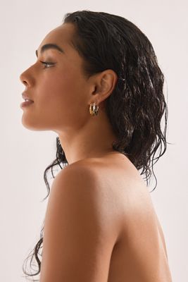 Aretes de Aro Esculpidos By Anthropologie