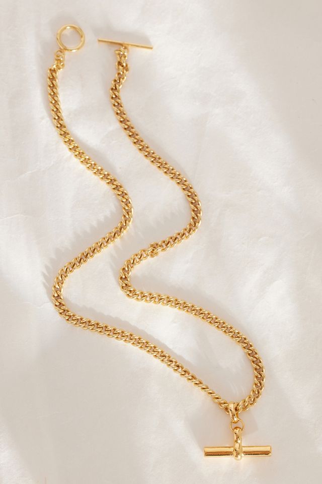 Collana con Maglia a T Tilly Sveaas Placcata Oro #2
